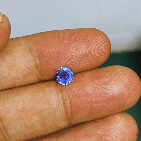 0.75 Ct Heated Blue Sapphire