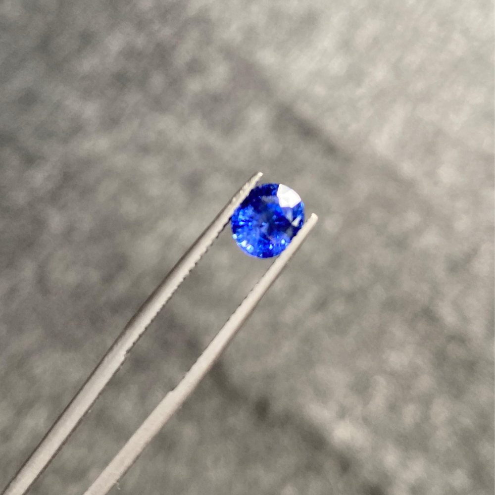 2.03 Ct Unheated Cornflower Blue Sapphire