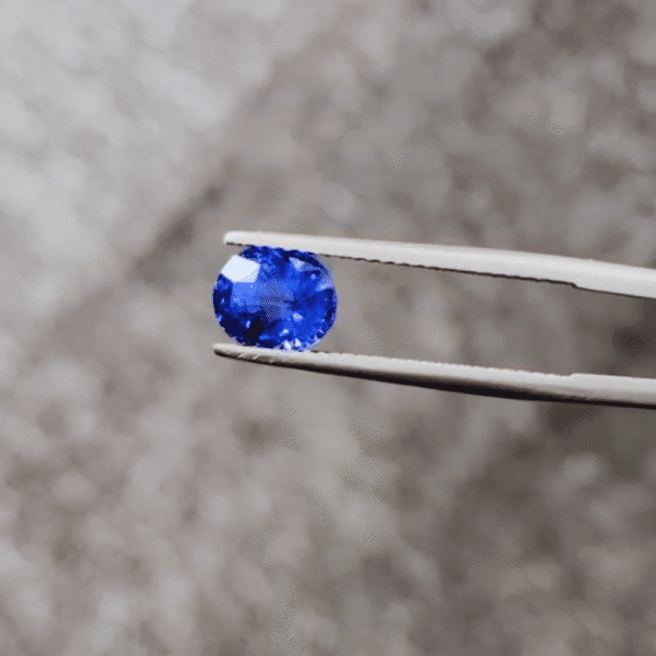 2.03 Ct Unheated Cornflower Blue Sapphire