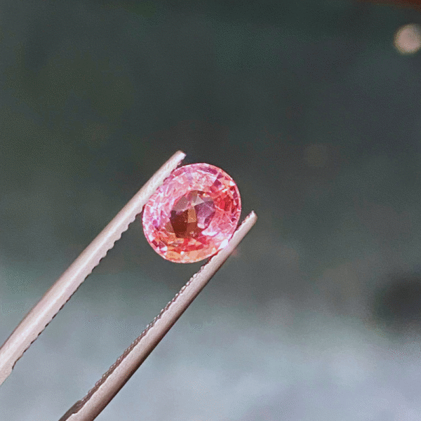 2.15 Ct Unheated Lotus Pink Padparadscha Sapphire