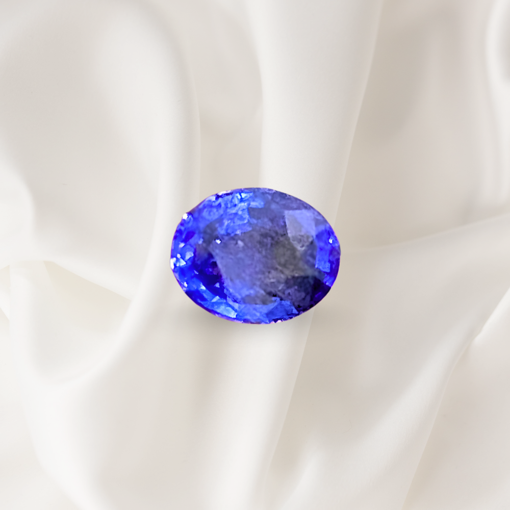 3.30 Ct Unheated Vivid Blue Sapphire
