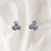 VVS2 Diamond Studs in 18K White Gold