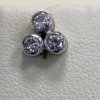 VVS2 Diamond Studs in 18K White Gold
