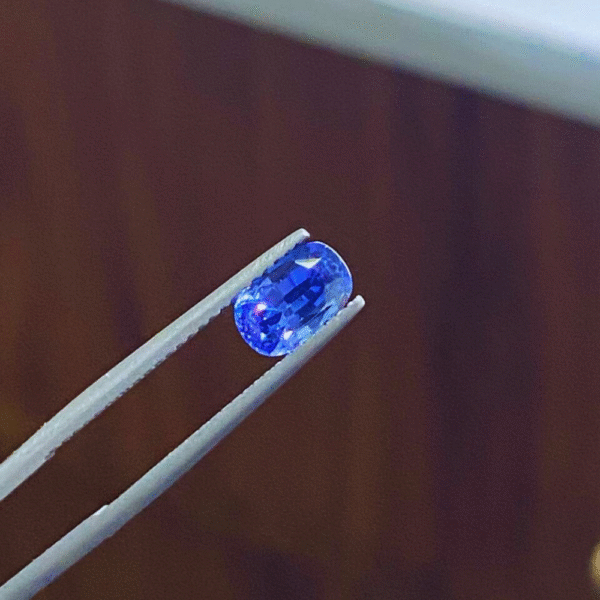 1.47 Ct Heated Blue Sapphire