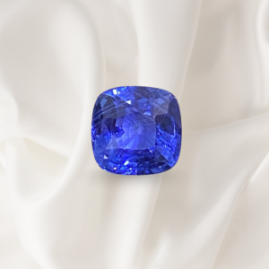 4.23 Ct Unheated Vivid Blue Sapphire