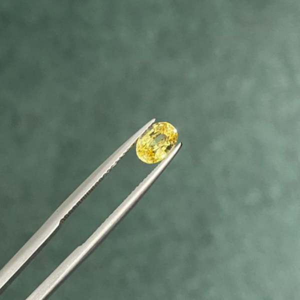 1.16 Ct Unheated Yellow Sapphire