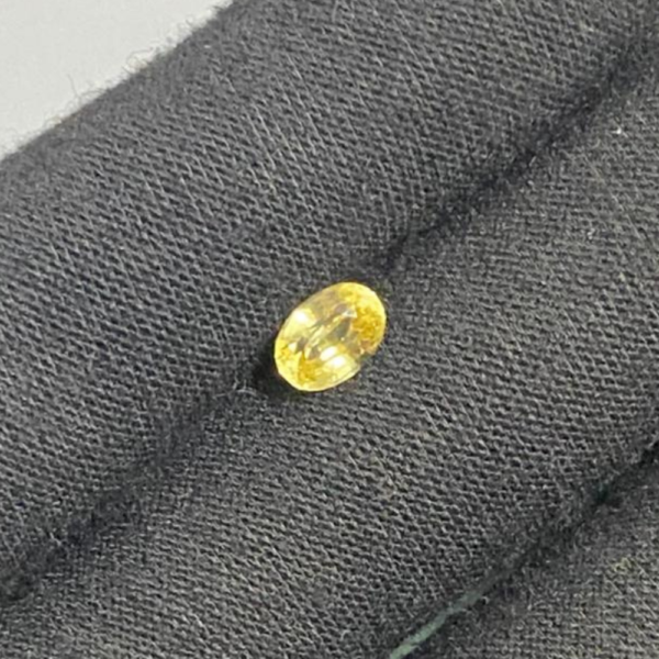 1.16 Ct Unheated Yellow Sapphire