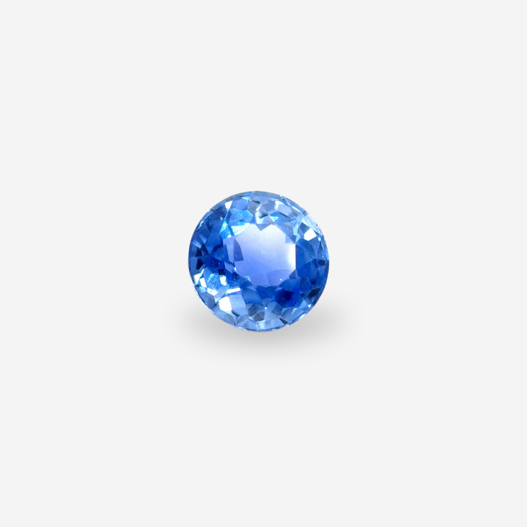 1.11 Ct Round Blue Sapphire