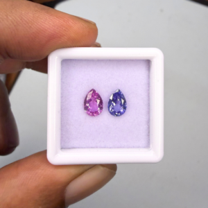 1.56 Ct Pink & Purple Pair