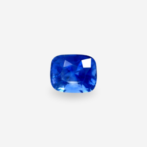 3.06 Ct Unheated Blue Cushion - 1 3.06 Ct Unheated Blue Sapphire