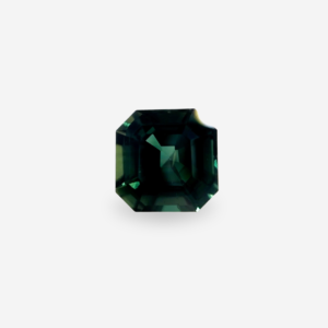 3.54 Ct Octagon Green Sapphire