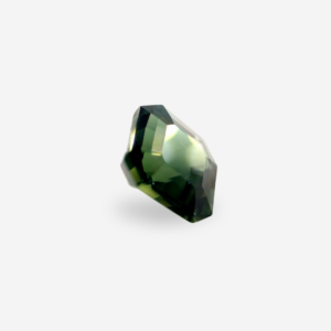 3.54 Ct Octagon Green Sapphire
