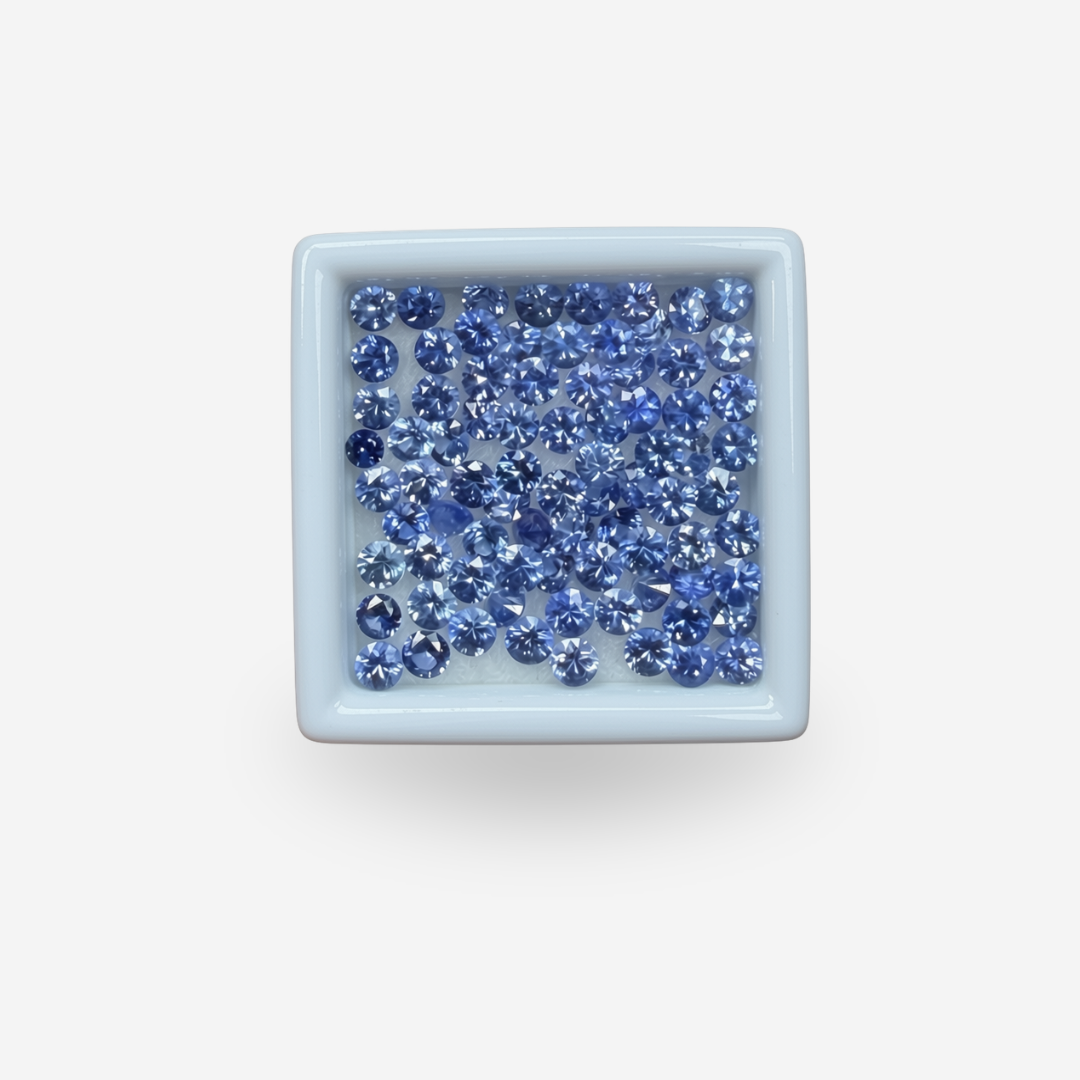 2.5 mm Calibrated Blue Sapphire
