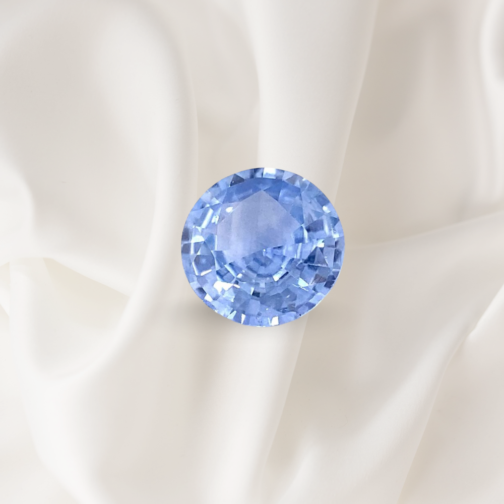0.75 Ct Heated Blue Sapphire